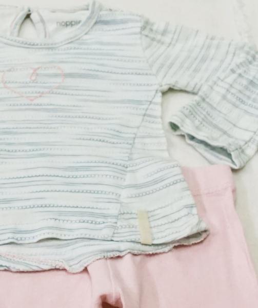 Langarmshirt von Noppies mit Leggings Gr. 62 (1382)